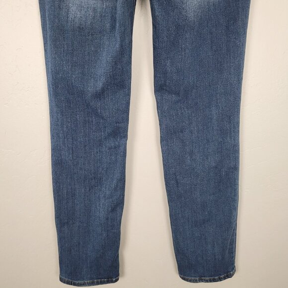 Judy Blue Straight Fit Jeans Stretch Denim Mid Rise Medium Wash Blue Size 31 - Picture 6 of 14